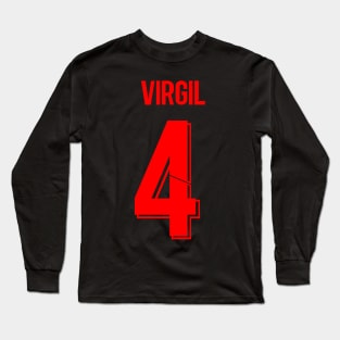 Virgil Van Dijk Third Liverpool jersey 21/22 Long Sleeve T-Shirt